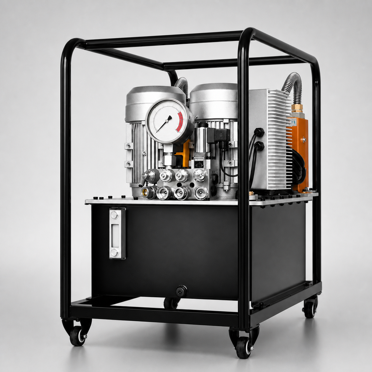 Dual-Motor Hydraulic Pump