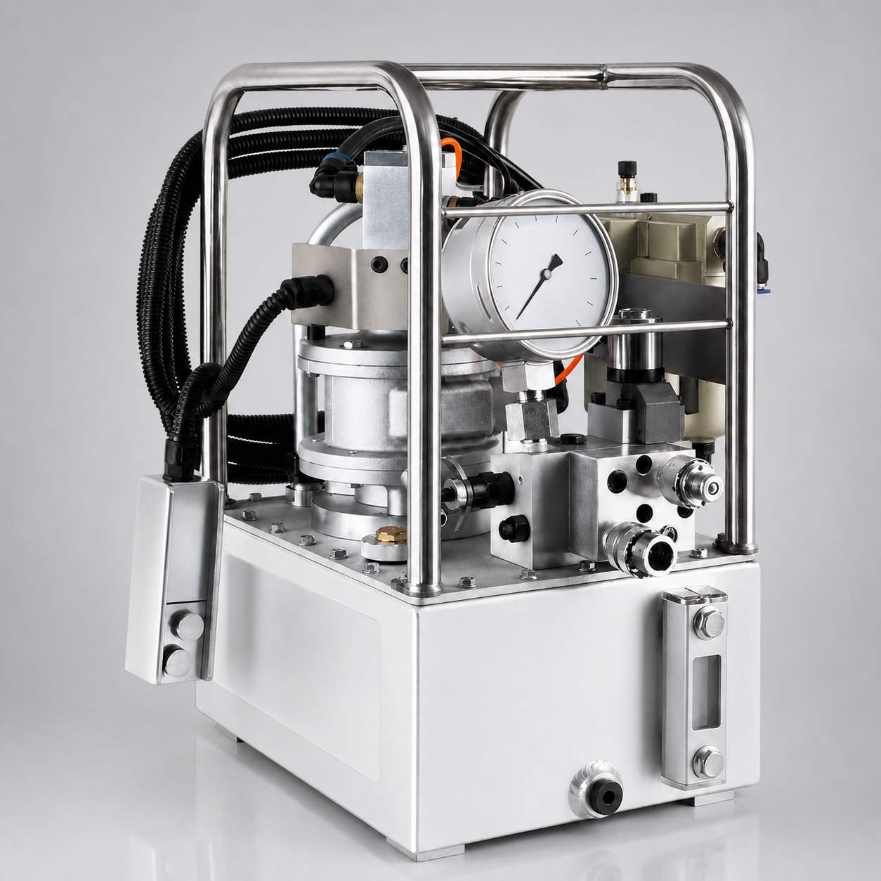 Pneumatic-Hydraulic Pump