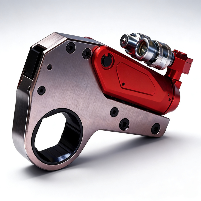 Industrial Ultra-Low-Profile Hydraulic Torque Wrench