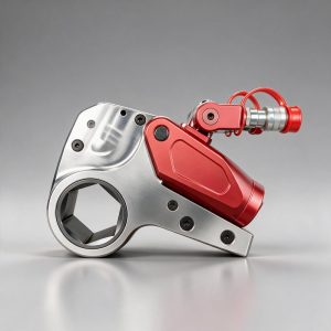 WD-C Hollow Hydraulic Torque Wrench (Red)