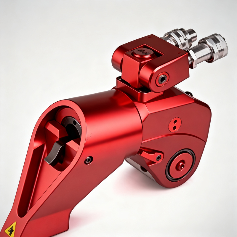 WD-A Square-Drive Hydraulic Torque Wrench (Red)