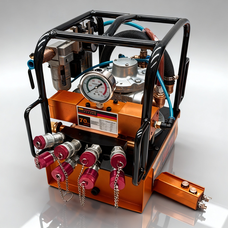 Air-Powered Pump for Hydraulic Torque Wrenches