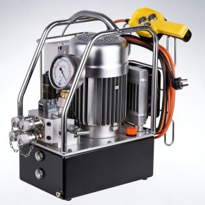 Three-Stage Electric Pump for Hydraulic Torque Wrenches