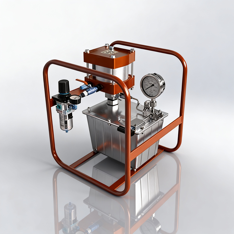 HPK Series Frame-Mounted Ultra-High-Pressure Air-Hydraulic Pump