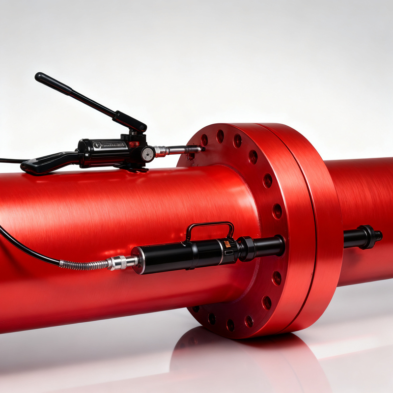 Zero-Gap Coaxial Hydraulic Flange Spreader