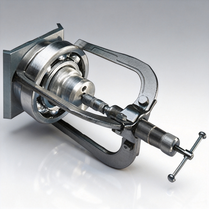 TMHP8 Series Hydraulic Curved-Jaw Puller