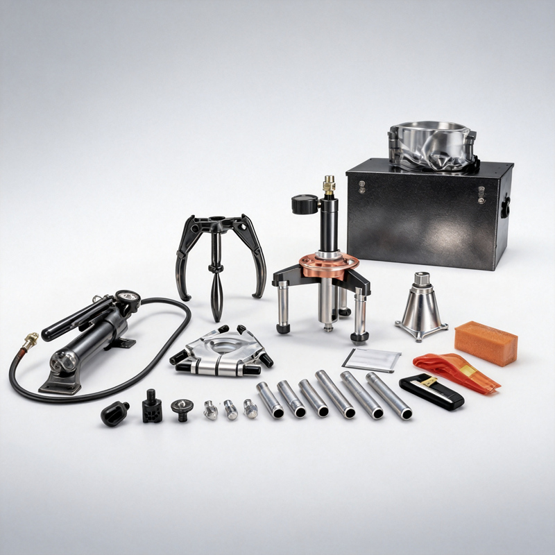 Hydraulic Puller and Wheel Pusher Set