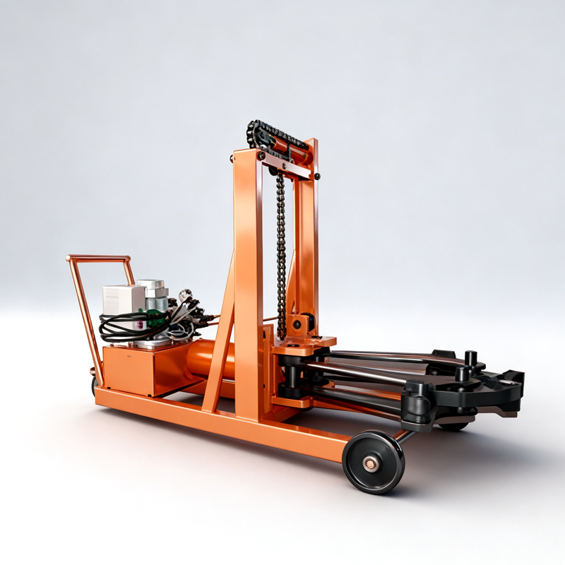HCP Series Automatic Lifting Mobile Hydraulic Puller