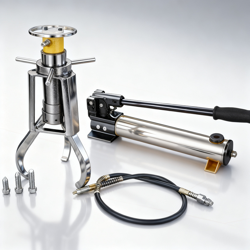 Split-Type Anti-Slip Hydraulic Puller