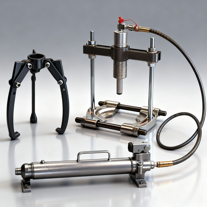 Split-Type Hydraulic Puller Set